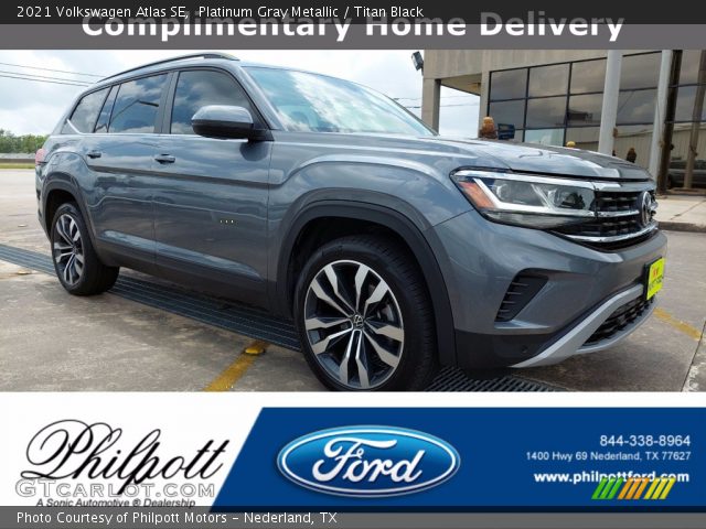 2021 Volkswagen Atlas SE in Platinum Gray Metallic