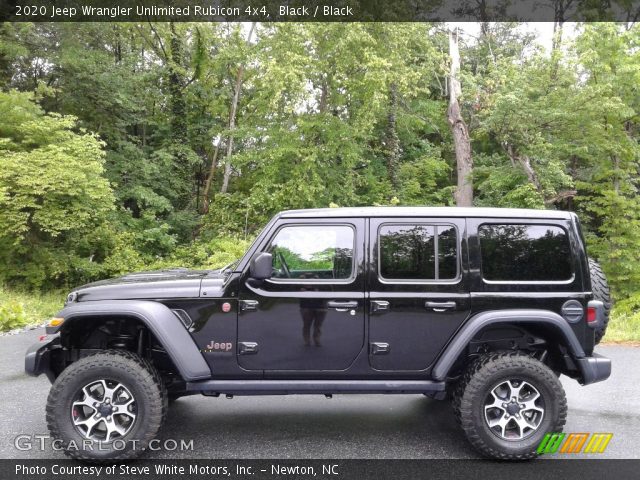 2020 Jeep Wrangler Unlimited Rubicon 4x4 in Black