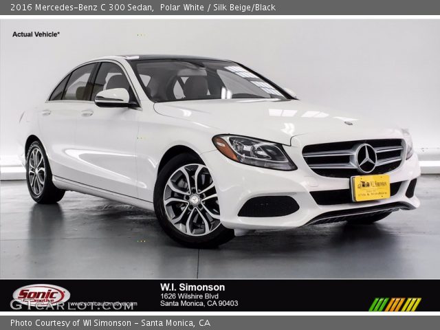 2016 Mercedes-Benz C 300 Sedan in Polar White