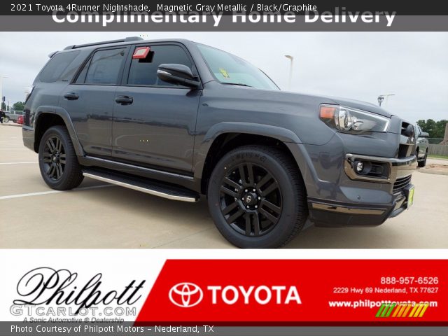 2021 Toyota 4Runner Nightshade in Magnetic Gray Metallic