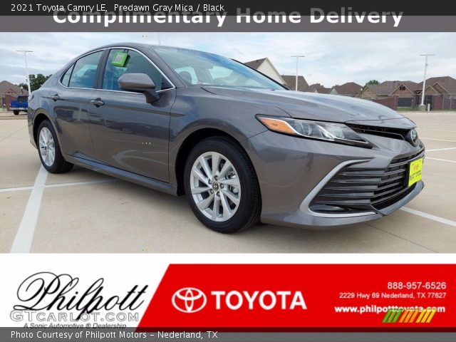 2021 Toyota Camry LE in Predawn Gray Mica