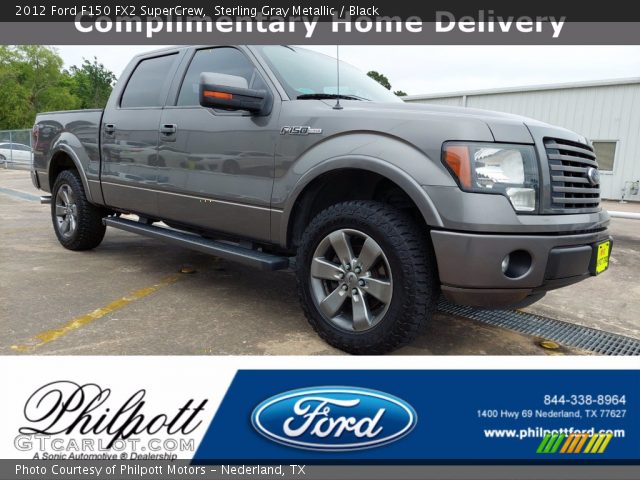 2012 Ford F150 FX2 SuperCrew in Sterling Gray Metallic