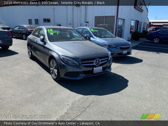 2018 Mercedes-Benz C 300 Sedan in Selenite Grey Metallic
