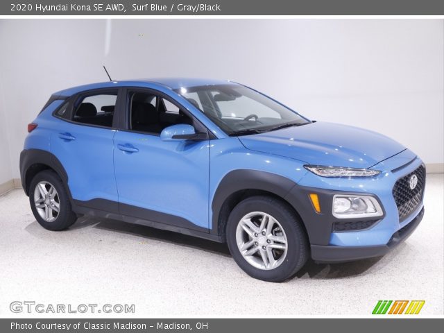 2020 Hyundai Kona SE AWD in Surf Blue