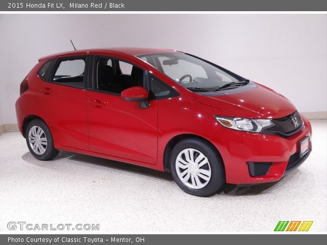 2015 Honda Fit LX in Milano Red