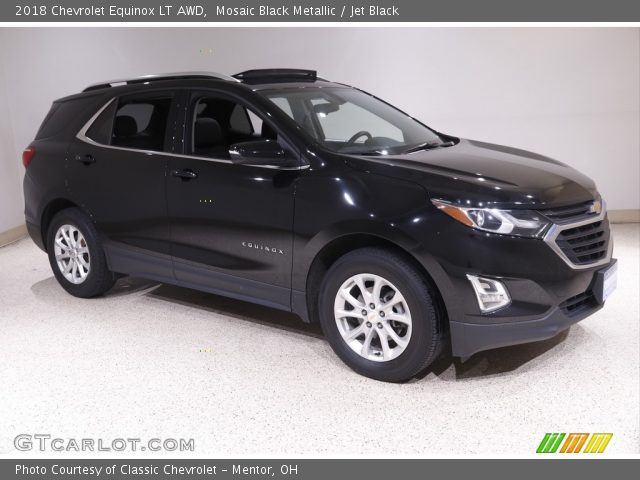 2018 Chevrolet Equinox LT AWD in Mosaic Black Metallic