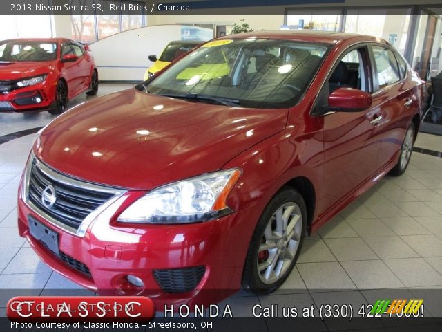 2013 Nissan Sentra SR in Red Brick