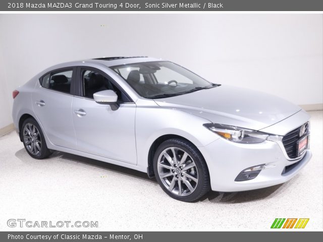 2018 Mazda MAZDA3 Grand Touring 4 Door in Sonic Silver Metallic