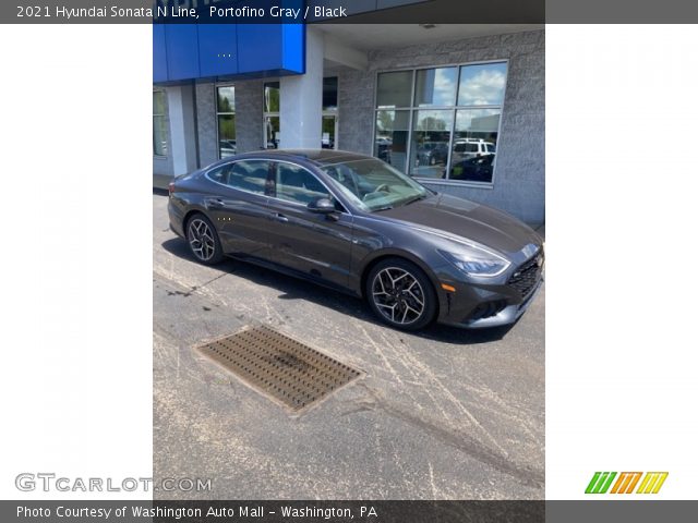 2021 Hyundai Sonata N Line in Portofino Gray