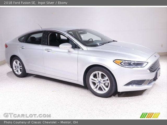 2018 Ford Fusion SE in Ingot Silver