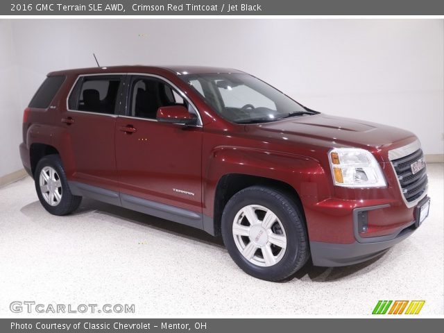 2016 GMC Terrain SLE AWD in Crimson Red Tintcoat