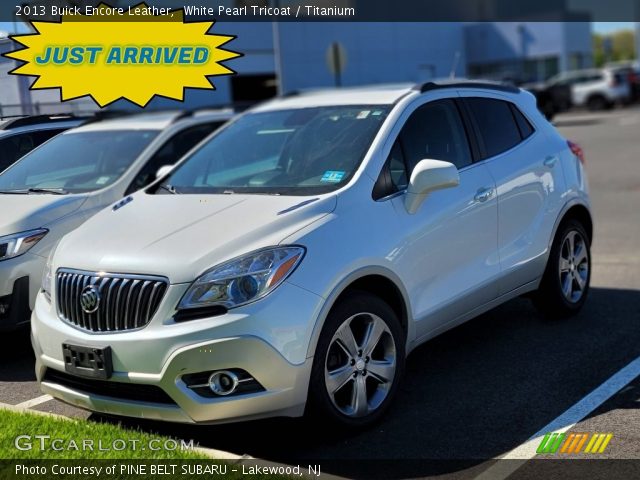 2013 Buick Encore Leather in White Pearl Tricoat