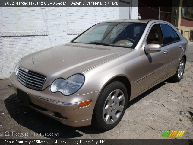 2002 Mercedes-Benz C 240 Sedan in Desert Silver Metallic