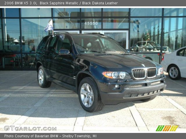 2006 BMW X5 3.0i in Black Sapphire Metallic