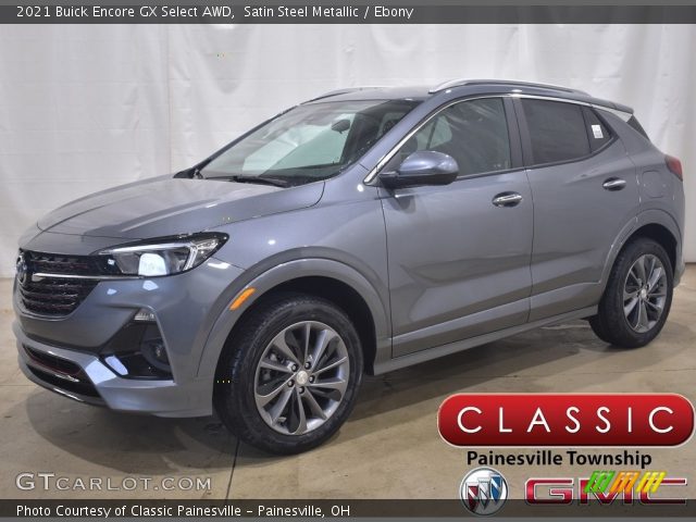 2021 Buick Encore GX Select AWD in Satin Steel Metallic