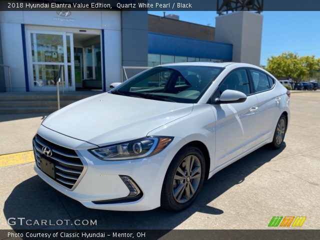 2018 Hyundai Elantra Value Edition in Quartz White Pearl