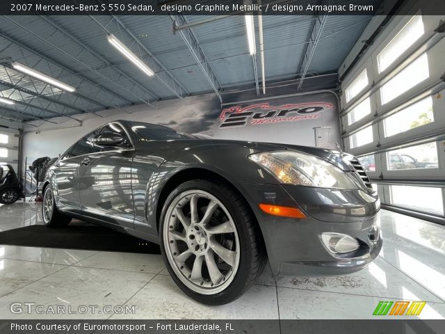 2007 Mercedes-Benz S 550 Sedan in designo Graphite Metallic