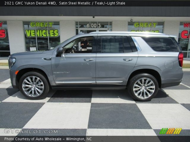 2021 GMC Yukon Denali 4WD in Satin Steel Metallic