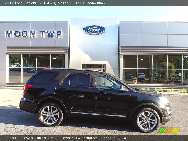 2017 Ford Explorer XLT 4WD in Shadow Black