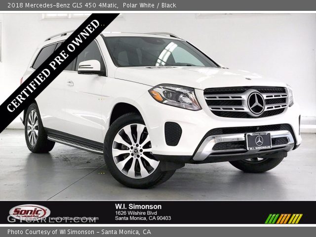 2018 Mercedes-Benz GLS 450 4Matic in Polar White