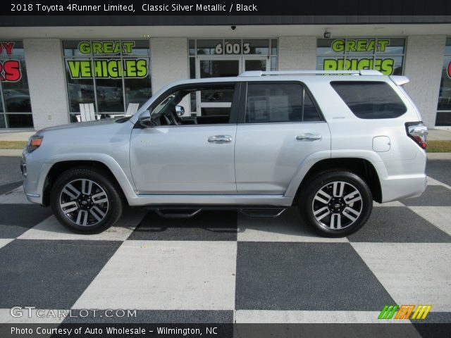 2018 Toyota 4Runner Limited in Classic Silver Metallic