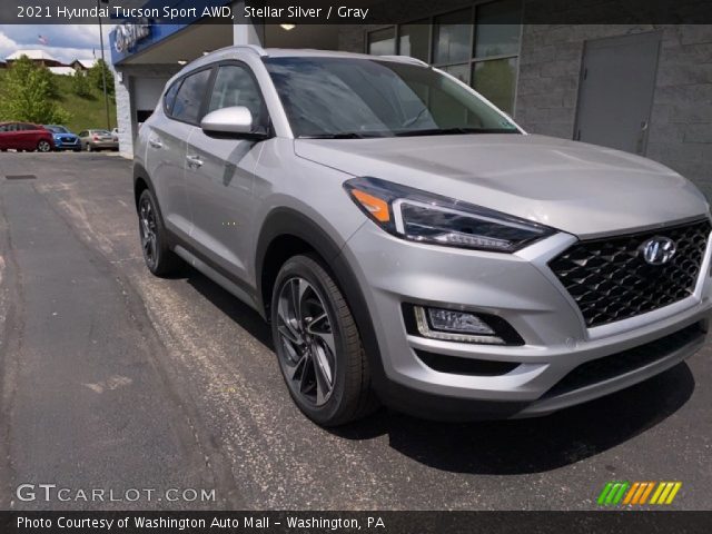 2021 Hyundai Tucson Sport AWD in Stellar Silver