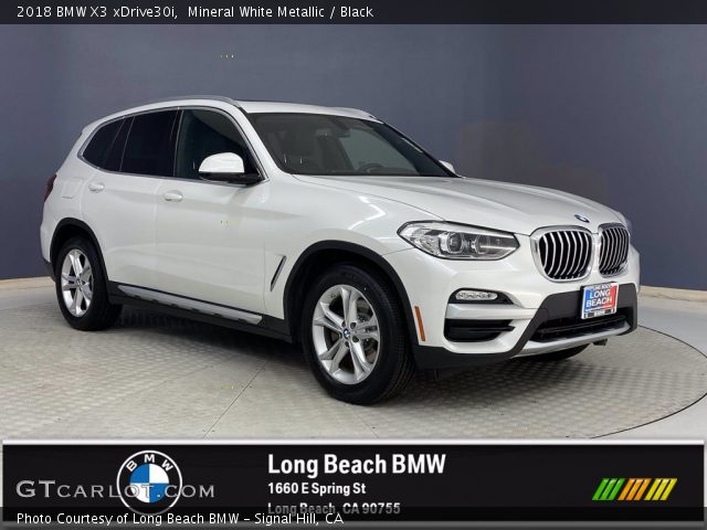 2018 BMW X3 xDrive30i in Mineral White Metallic