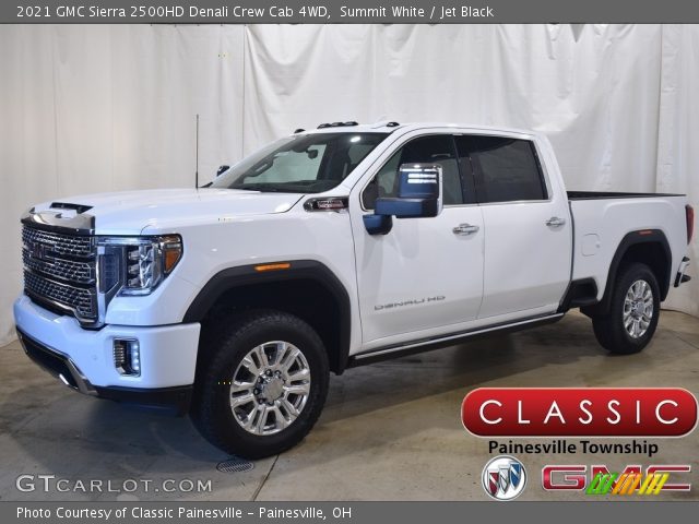 2021 GMC Sierra 2500HD Denali Crew Cab 4WD in Summit White