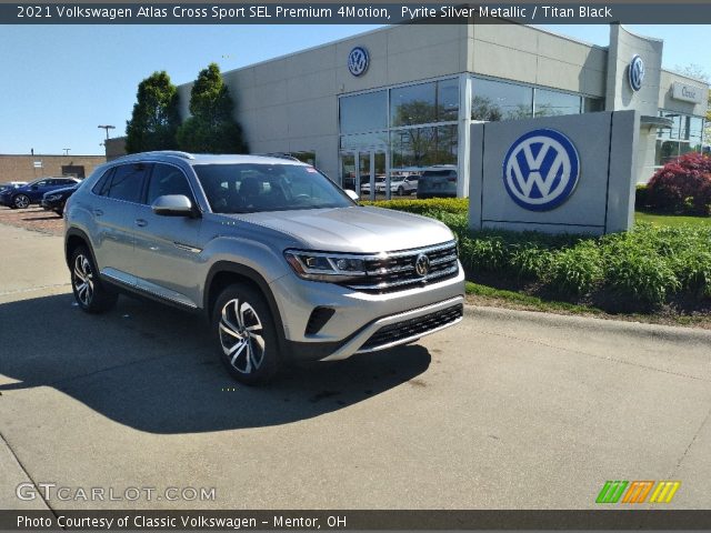 2021 Volkswagen Atlas Cross Sport SEL Premium 4Motion in Pyrite Silver Metallic