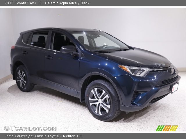2018 Toyota RAV4 LE in Galactic Aqua Mica