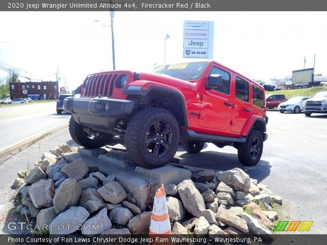 2020 Jeep Wrangler Unlimited Altitude 4x4 in Firecracker Red