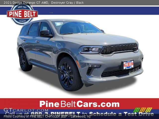 2021 Dodge Durango GT AWD in Destroyer Gray