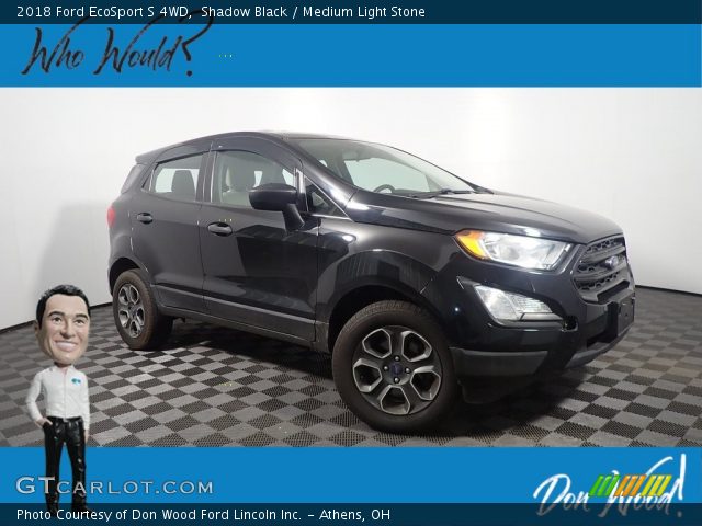 2018 Ford EcoSport S 4WD in Shadow Black