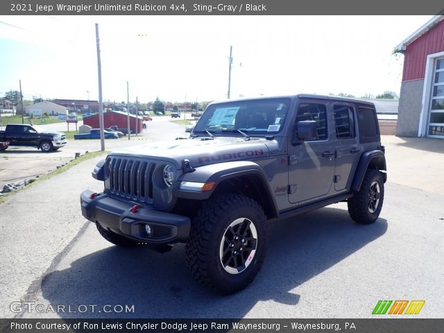 2021 Jeep Wrangler Unlimited Rubicon 4x4 in Sting-Gray