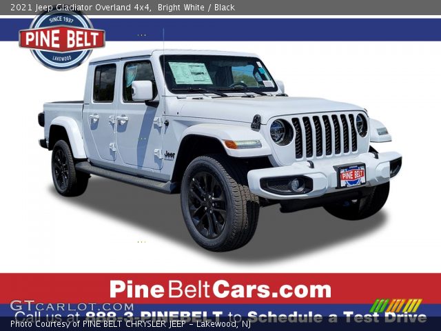 2021 Jeep Gladiator Overland 4x4 in Bright White