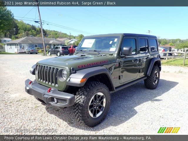 2021 Jeep Wrangler Unlimited Rubicon 4x4 in Sarge Green