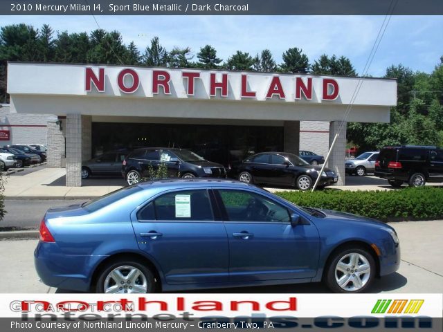 2010 Mercury Milan I4 in Sport Blue Metallic