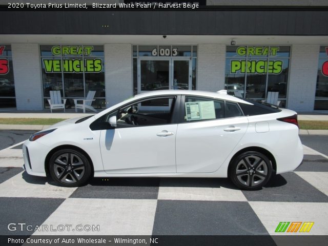 2020 Toyota Prius Limited in Blizzard White Pearl