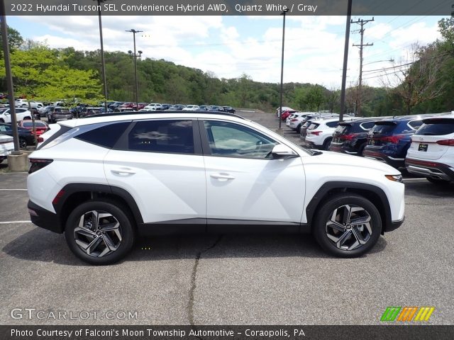 2022 Hyundai Tucson SEL Convienience Hybrid AWD in Quartz White