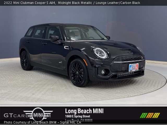 2022 Mini Clubman Cooper S All4 in Midnight Black Metallic
