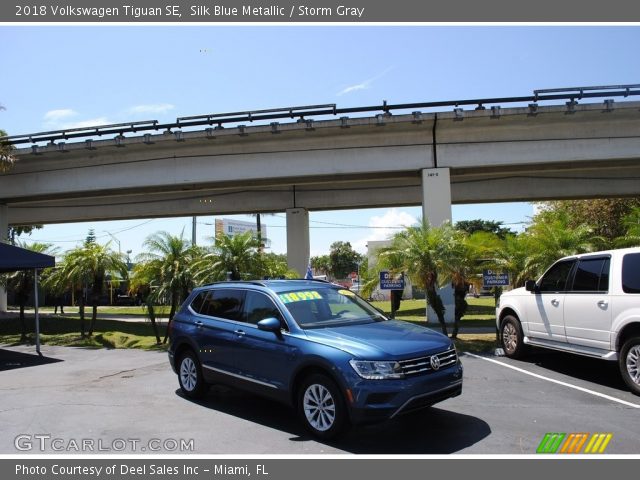 2018 Volkswagen Tiguan SE in Silk Blue Metallic