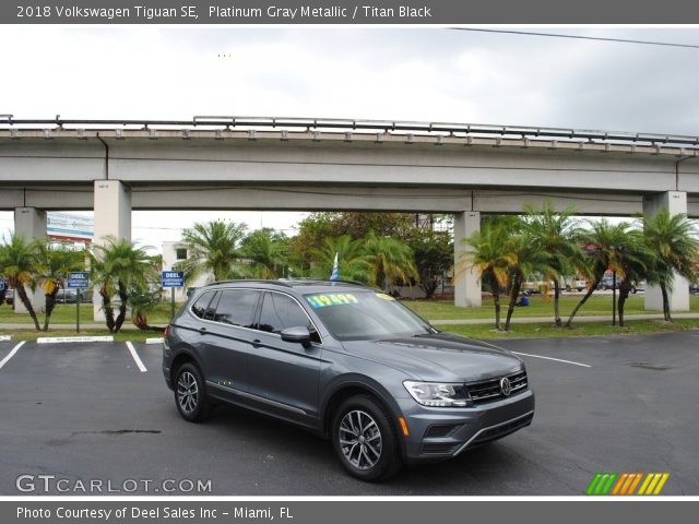 2018 Volkswagen Tiguan SE in Platinum Gray Metallic