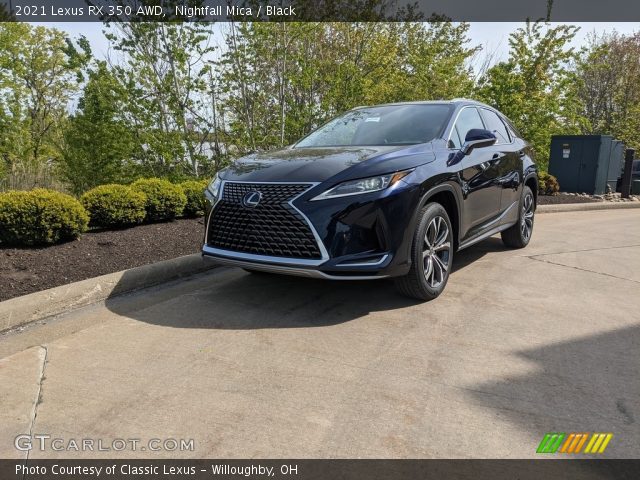 2021 Lexus RX 350 AWD in Nightfall Mica