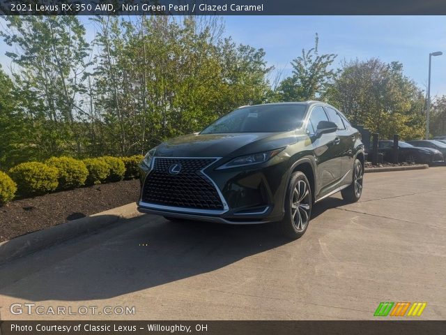2021 Lexus RX 350 AWD in Nori Green Pearl