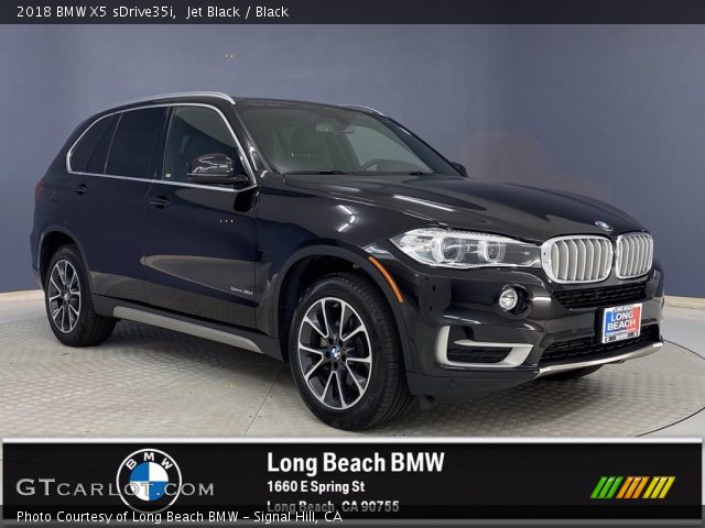 2018 BMW X5 sDrive35i in Jet Black