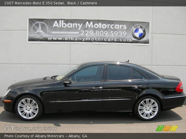2007 Mercedes-Benz E 350 Sedan in Black