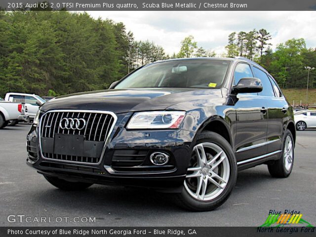 2015 Audi Q5 2.0 TFSI Premium Plus quattro in Scuba Blue Metallic