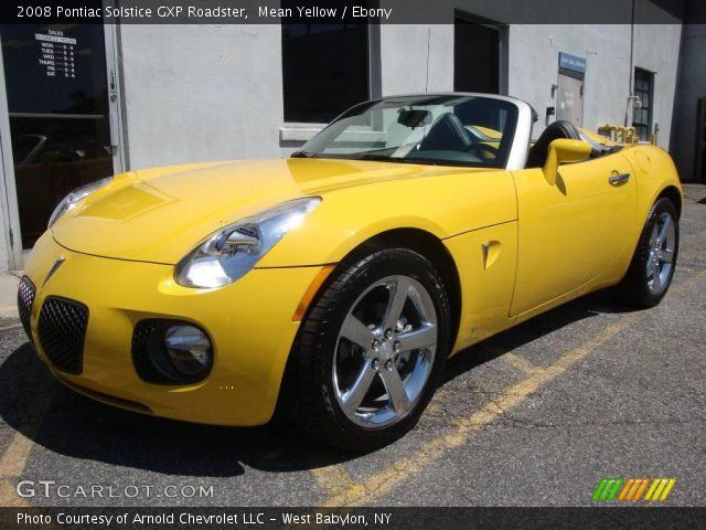 2008 Pontiac Solstice GXP Roadster in Mean Yellow