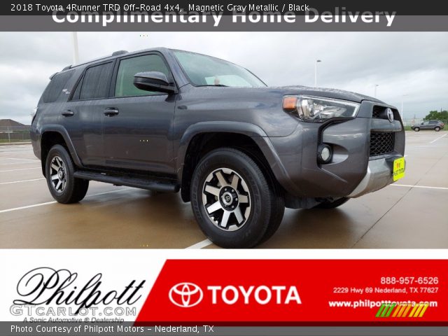 2018 Toyota 4Runner TRD Off-Road 4x4 in Magnetic Gray Metallic