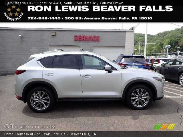 2019 Mazda CX-5 Signature AWD in Sonic Silver Metallic